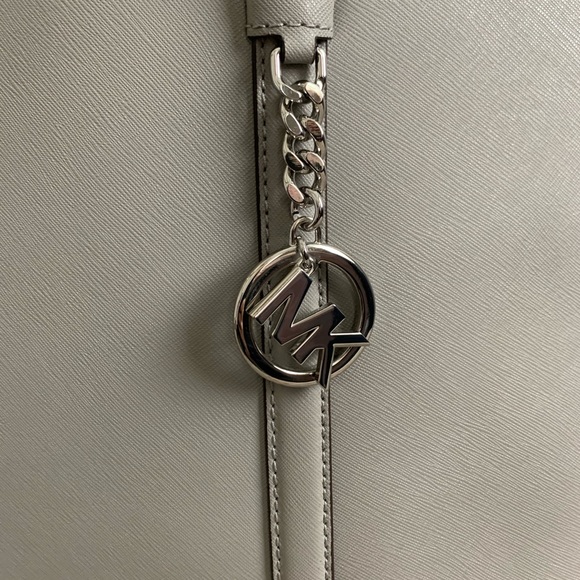 Genuine Bag/Tote Ash Grey 16x11x6 Pristine - Picture 2 of 8